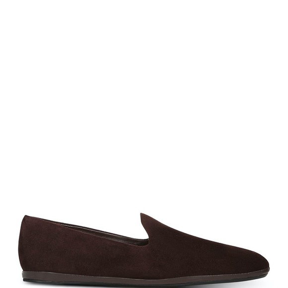 NEW! Vince Suede Wine Paz Slip On Loafers Flats